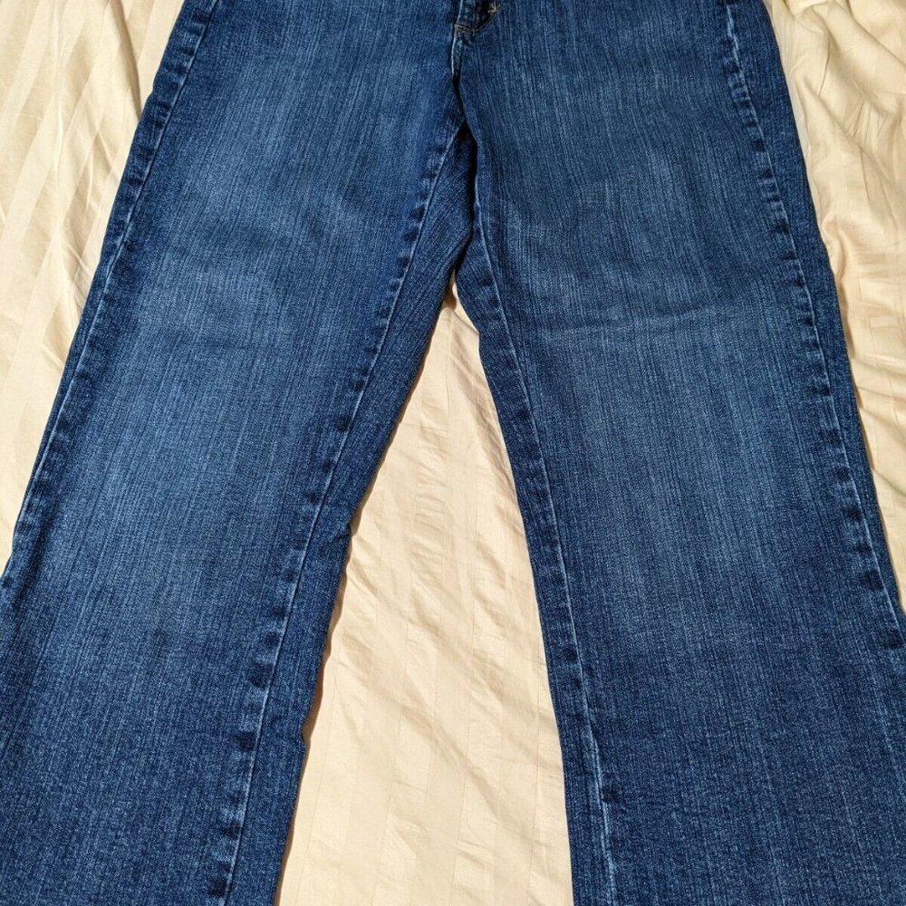 Lee Women's Jeans Size 10S Boot Cut Pants 30” Waist 35 L STRETCH Waist
